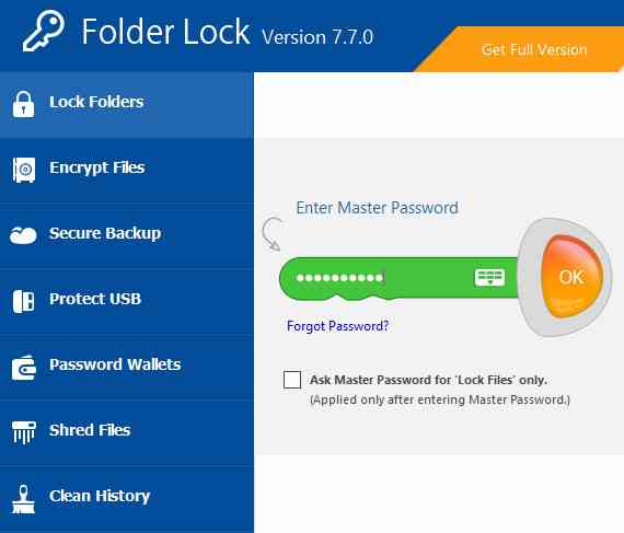 cara menggunakan folder lock 5