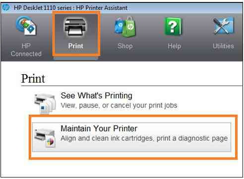 cara cleaning printer hp deskjet 2