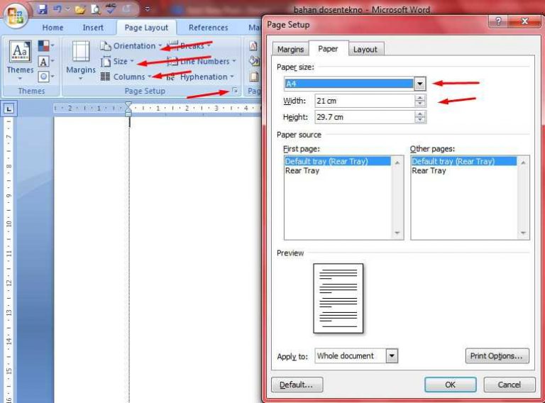 How To Print 4r Size Photos In Ms Word