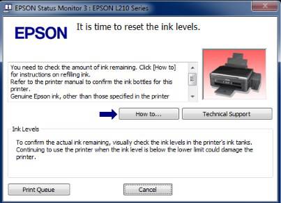 epson reset ink level epson reset ink level